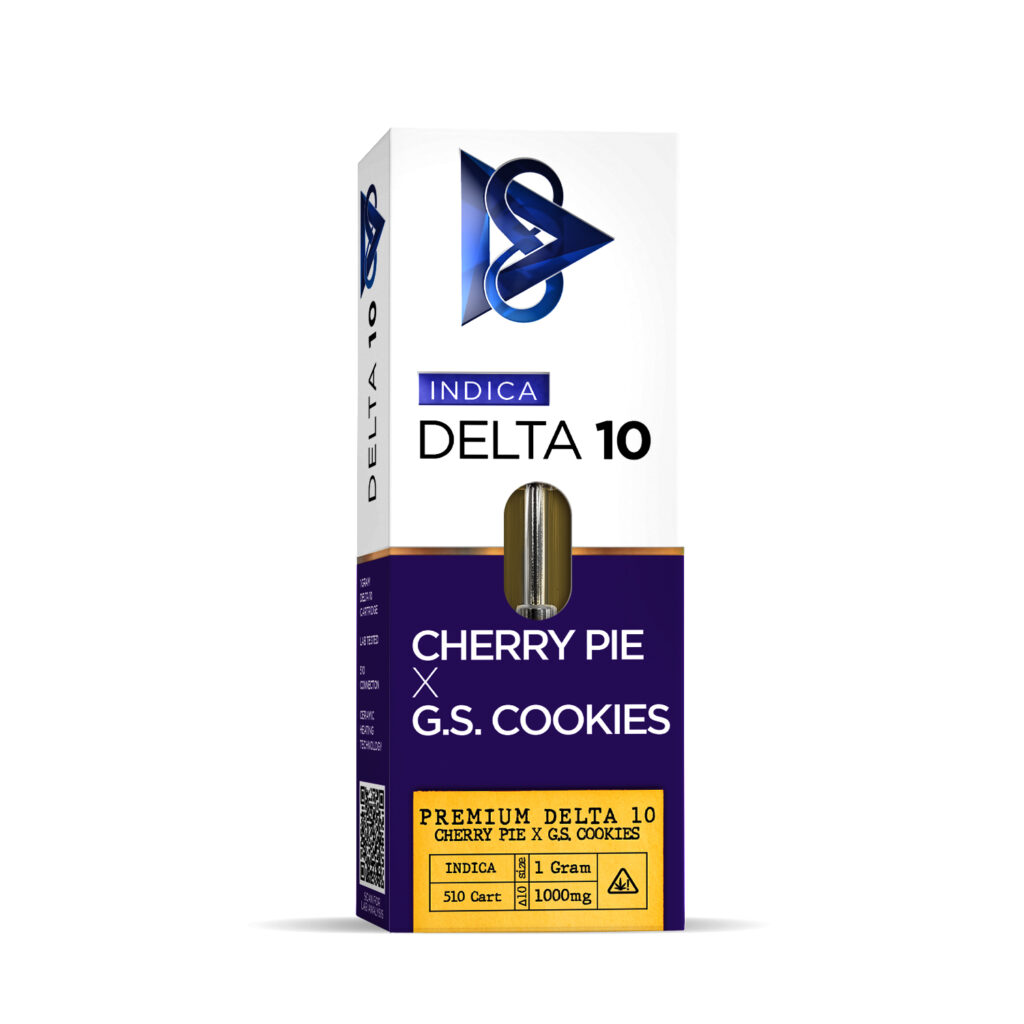 Delta 10 THC Cherry Pie x GSC Vape Cartridge 1 GRAM D8Co Fast Shipping!